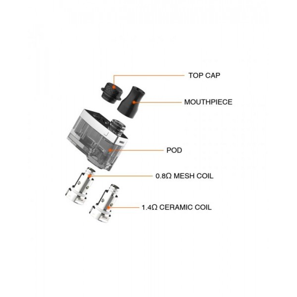 Dovpo Peaks Replacement Pod With Coils