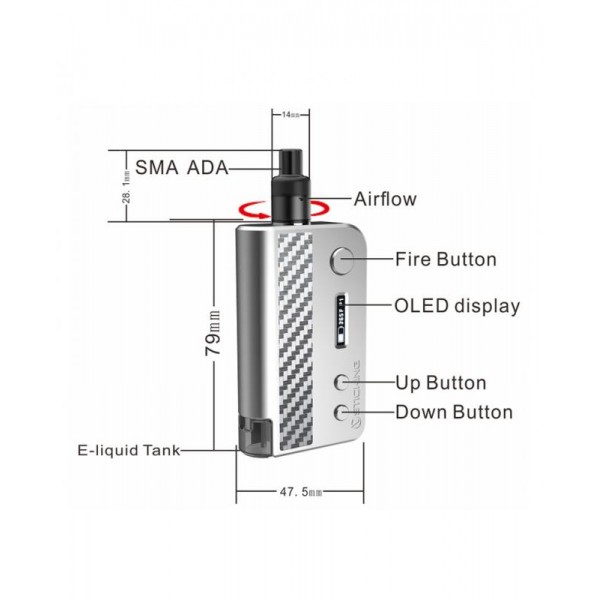 Vsticking VKsma 25W Temp Control BF Vape Kit