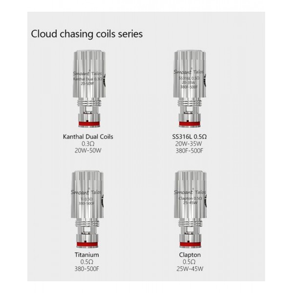 Smoant Talos V1 Replaement Coil Heads