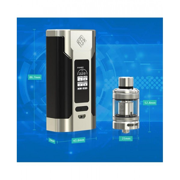 Wismec Predator 228W Vape Kit With Elabo Tank