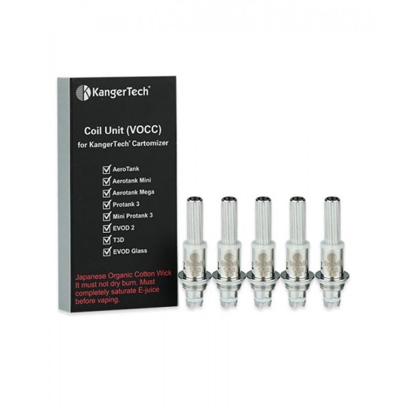 Kanger Organic Cotton Upgraded Dual Coil VOCC