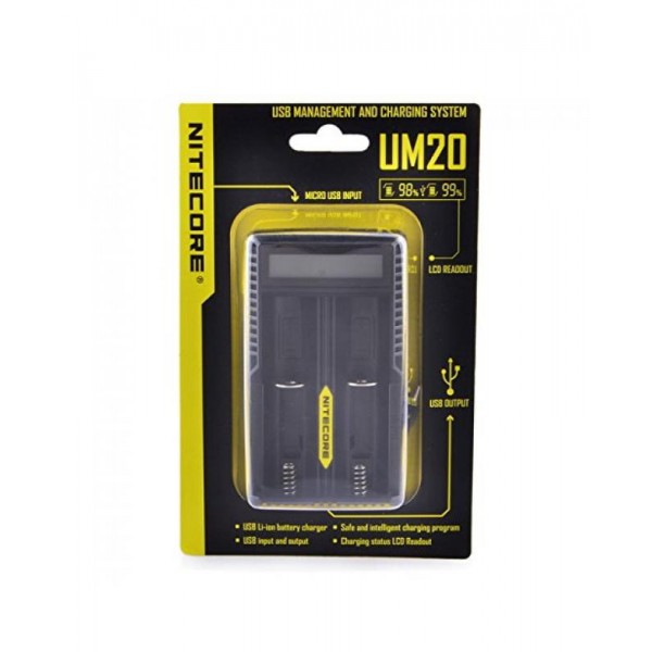 Nitecore UM20 USB Battery Charger