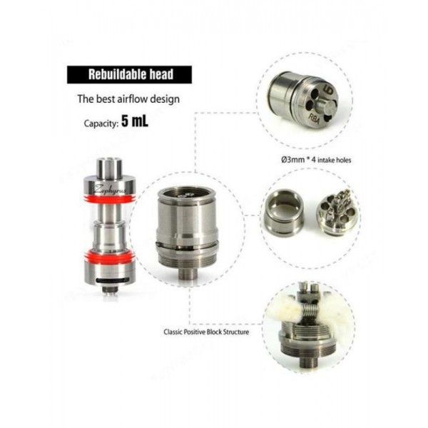 5ML Youde UD Zephyrus Sub Ohm Tank