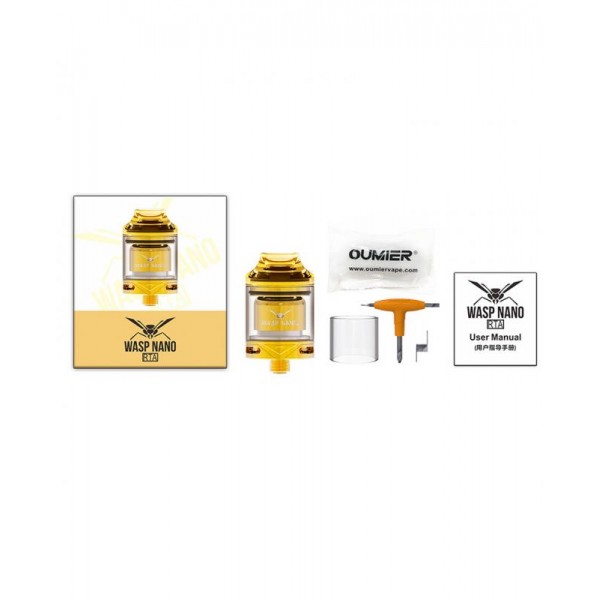 Oumier Wasp Nano RTA Atomizer 23MM 2ML