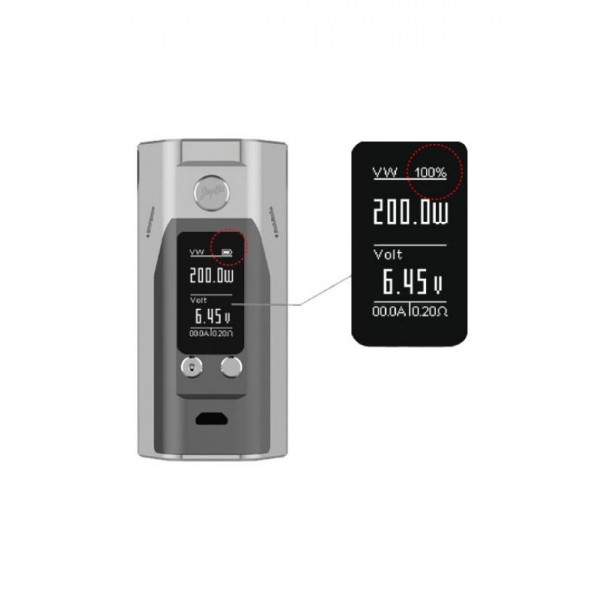 Wismec RX200S 200W TC Mod